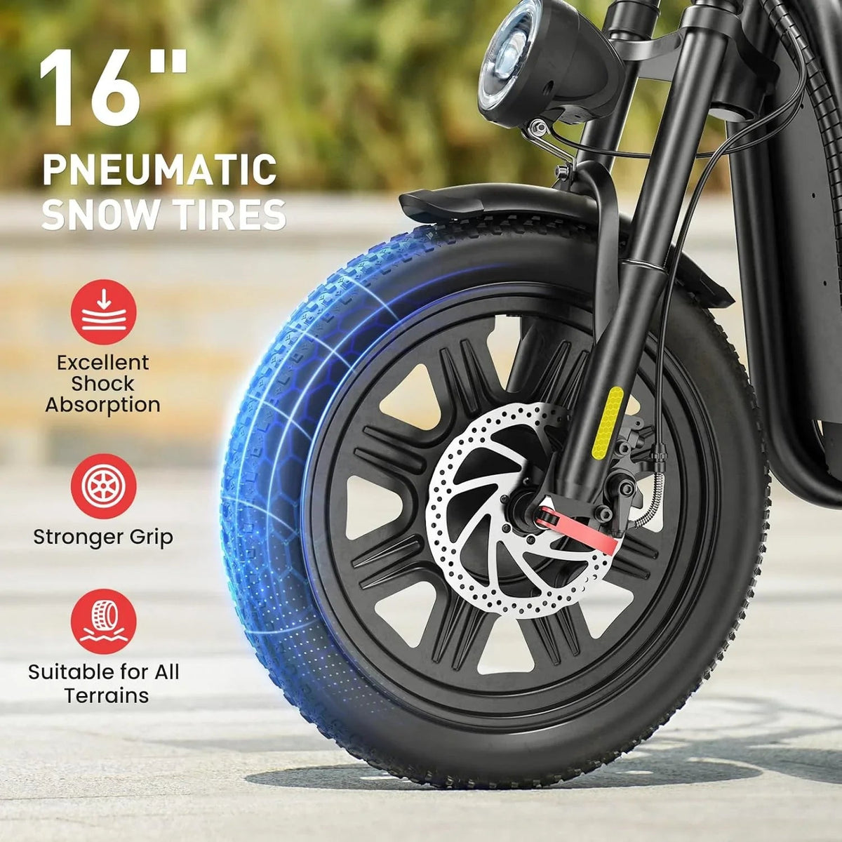 iScooter Electric Scooter With Seat, 500W, 21 Miles, 15.6 mph - i12