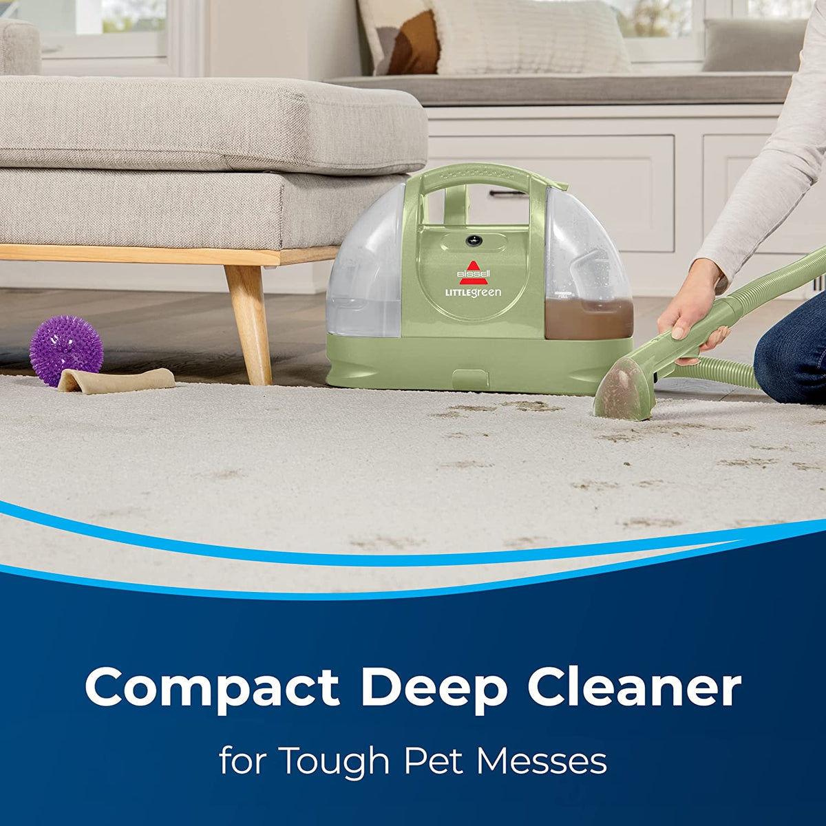 Bissell Portable Carpet And Upholstery Cleaner, 48 oz - 1400B