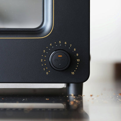 BALMUDA Steam Toaster Oven, Black, 1300W - The Toaster
