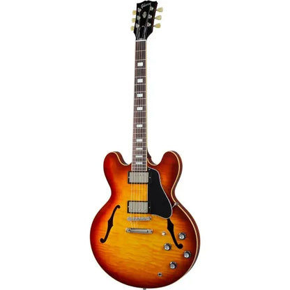Gibson ES-335 Semi-Hollowbody Electric Guitar, Figured Maple Top, Iced Tea Finish