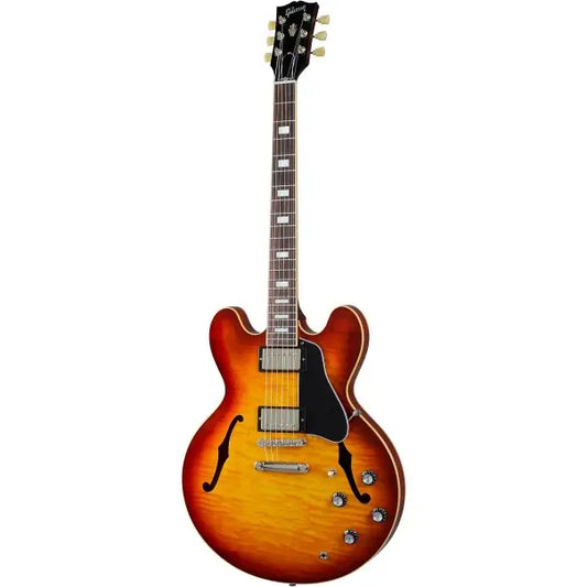Gibson ES-335 Semi-Hollowbody Electric Guitar, Figured Maple Top, Iced Tea Finish