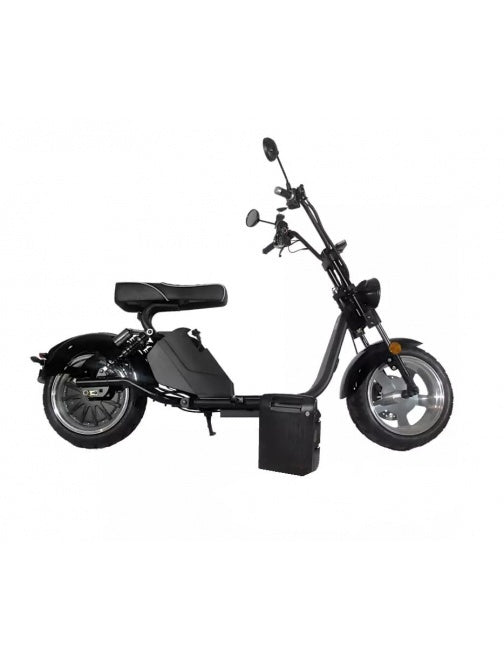 3000W 60V Dual-Seat Electric Scooter - Chopper-Style City Commuter