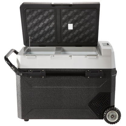 VEVOR Dual-Zone Car Refrigerator Freezer, 48QT - T45K