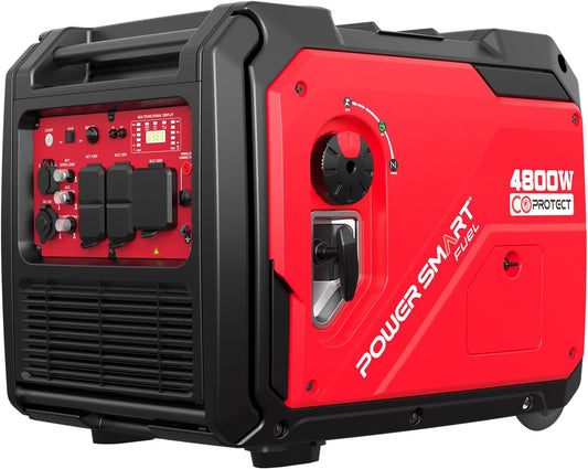 PowerSmart Portable Inverter Generator 5000 Starting Watt, 4000 Running Watt, 30 Amp - HB5046C