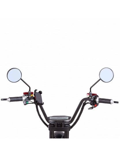 3000W 60V Dual-Seat Electric Scooter - Chopper-Style City Commuter