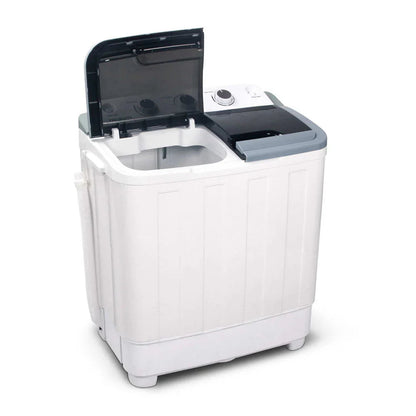 Devanti Twin Tub Portable Washing Machine 5KG - White