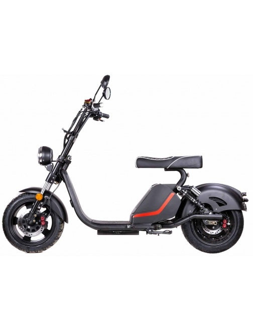 3000W 60V Dual-Seat Electric Scooter - Chopper-Style City Commuter