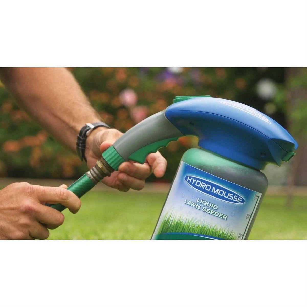 Hydro Mousse Liquid Lawn Grass Seed And Soil Conditioner Spray